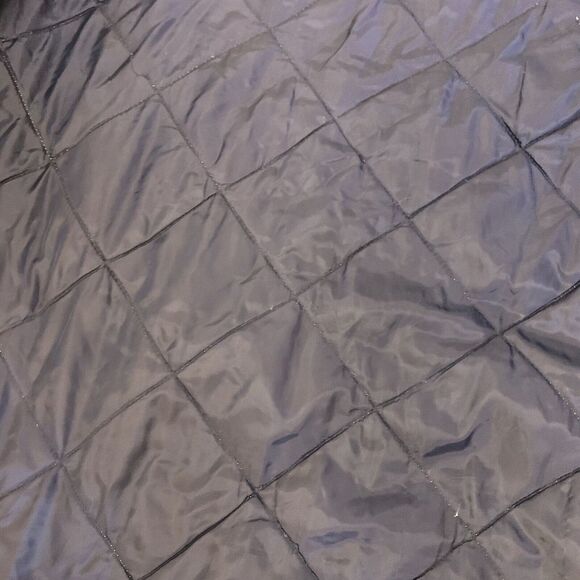 Vintage Dallas Cowboys NFL Jacket Big Logo Starter Gray White Blue *broken zip - Picture 9 of 13